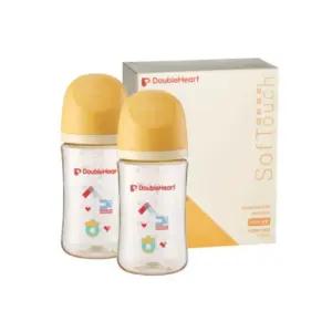 더블하트 아기 젖병 모유실감 수유 용품 240ml 한글