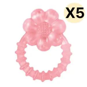 스엔코샵 데이지 쿨링 물 이앓이 영유아완구 3p