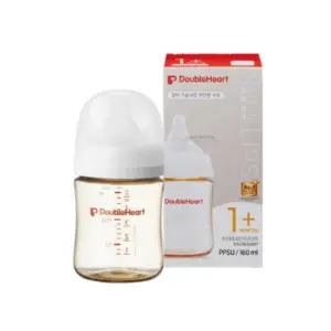 더블하트 신생아 젖병 출산 준비물 베이직 젖꼭지 S