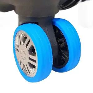 실리콘 캐리어 바퀴 커버 블루 8p