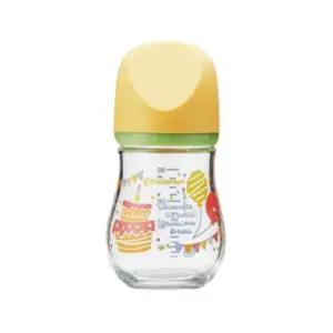 더블하트 신생아 유리 젖병 160ml 젖꼭지 SS 사이즈