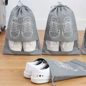 운동화 투명창 파우치 10p 편리한 방수보관함 방수신발보관