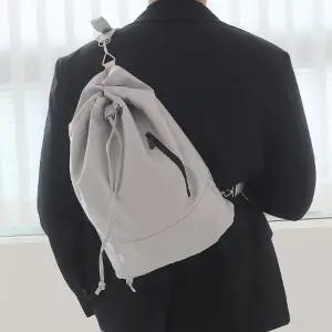 [벨가] 원숄더 투숄더 탈부착 나일론 백팩 가방