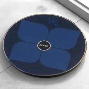 클로버 블루 디지털 체중계