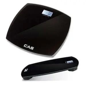 카스 디지털 다크블랙 강화유리 체중계 180kg