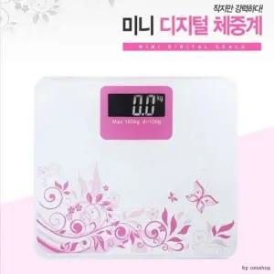 미니 다이어트 디지털 체중계 헬스용