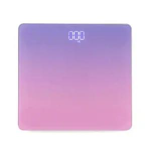 그라데이션 디지털 체중계 온도 표시 LED