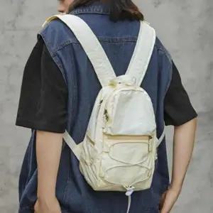 [옷자락]남녀 커플 미니 스트링 경량 백팩 등산용