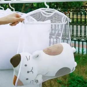 다용도 걸이형 세탁건조망 세탁 건조 인형 배개 속옷_23505942