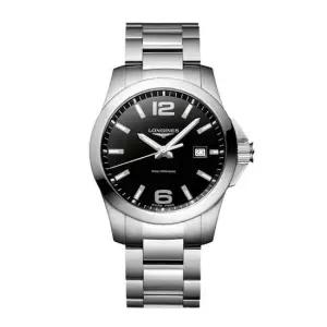 론진 L3.759.4.58.6 콘퀘스트 남성 메탈시계