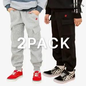 [폴로클럽] 스웨트포켓조거 기모팬츠 2PACK