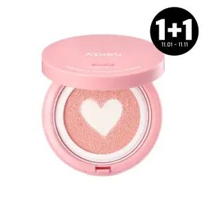 [1+1][어퓨] 퓨어 블록 톤업 선 쿠션 SPF50+