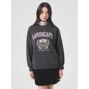 [에잇세컨즈] 그래픽 포인트 스웨트셔츠 (기모)  애쉬 (354Y41MQB4)