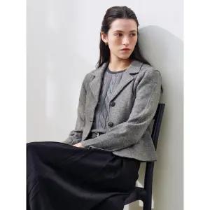 [에잇세컨즈] 저지 가디건 자켓  그레이 (125211MQ53)