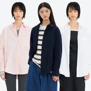 [에잇세컨즈] 솔리드 릴렉스핏 셔츠 (325264LY2) (3종)