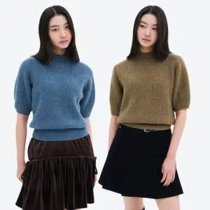 [에잇세컨즈] 멀티 컬러 반소매 풀오버 (125151MQ5) (2종)