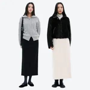 [에잇세컨즈] 변형 코듀로이 밴딩 스커트 (355127LYZ) (2종)