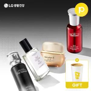 [15% 리워드] LG생활건강 브랜드 총출동 온 가족 뷰티템 한자리에 최대 30% + 메가커피 기프티콘 증정