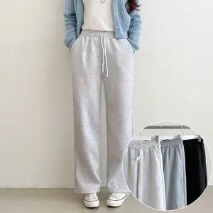 [기모/노기모ver.] 위너 와이드팬츠 3color / 남녀공용 빅사이즈 3단 제작 [롱 숏 엑스] [BEST/매년베스트 1위]