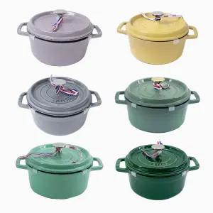 스타우브 B품 원형 꼬꼬떼 18cm 인덕션 주물팬 무쇠 냄비