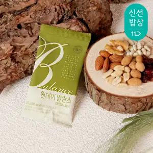 [산과들에] 하루견과 원데이발란스그린 100봉 낱봉 / 실속 견과 견과류 간식