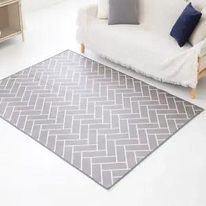 극세사 단모 러그 카페트 워셔블 거실러그 헤링본