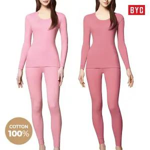 베이직 여상하 순면내복/면 100 기본내의