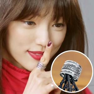 도깨비 특이한 925 실버반지 순은반지 스타일리쉬 앤티크 빈티지 이국적 볼드링