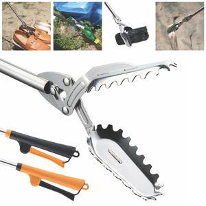 국산 스텐 청소 만능 집게 쓰레기 신발 긴집게 악어 스틸 정리 해루질