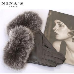 [니나스파리]폭스퍼 소프트양가죽장갑(6SH426)