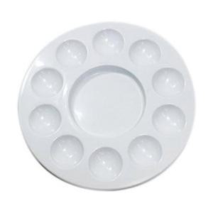 단아미 원형 팔레트 대 파레트 미술 화방 수채화 10칸 초등 휴대용 단체 준비물