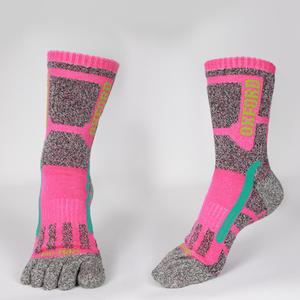 국산(RF07) 여성 OF 등산 발가락 양말 (1켤레) 두꺼운 이중바닥 여자 스포츠