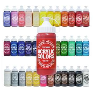 종이나라 아크릴물감 대용량 220ml 낱색 36색 단색 색상 선택 비비드칼라 뱅크 예전 DIY 채색