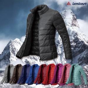 런웨이브 남성용 경량 패딩 점퍼 오리털 100% 덕다운