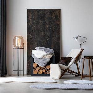 래빗 밍크퍼 양털러그 소파패드 2인용 60x140cm