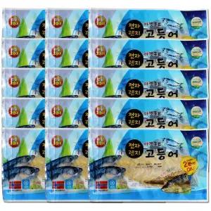 마켓큐브 전자렌지고등어 120g 15팩 냉동 고등어구이 노르웨이 전자레인지 생선구이