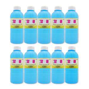 삼현제약 메칠알콜 400ml 공업용 알코올 기름때 10개