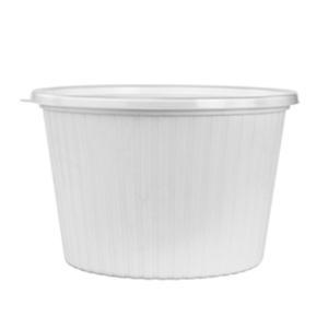 사출감자탕(대) 50개 일회용 감자탕용기 업소용 찜용기 도시락 다회용 면 원형탕 반찬