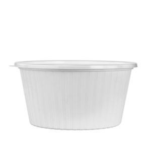 사출감자탕(소) 50개 일회용 감자탕용기 업소용 찜용기 도시락 다회용 면 원형탕 반찬