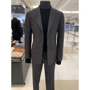 [킨록바이킨록앤더슨](신세계 사우스시티)F/W 그레이 윈도우체크 스판 셋업수트