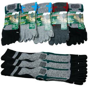 남성 스포츠파일 발가락 장목양말 5켤레세트