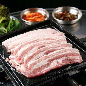 [템포크] 통밀먹인 삼겹살 구이용 1kg 1팩