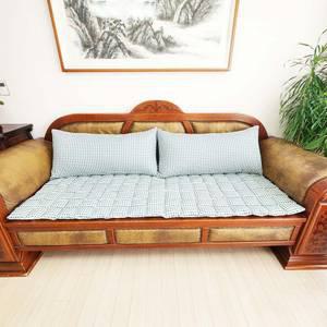 한이 순면 선염 체크 손누비 밀림방지 돌쇼파패드