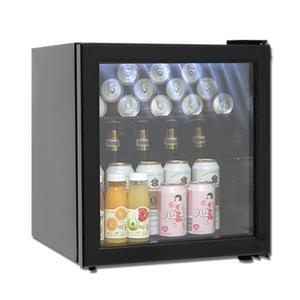 씽씽코리아 냉장쇼케이스 LSC-60 LED 블랙 소형냉장고