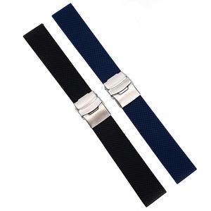 스마트한 이중폴딩 버클의 러버밴드 우레탄 밴드