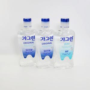동아제약 가그린 750ml (오리지날2개+제로1개)