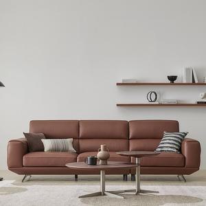 브리오 이태리 천연가죽 4인용 소파 (3종 택1)