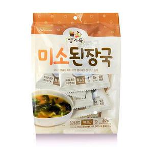 풀무원 생가득 미소된장국 40g (5입)
