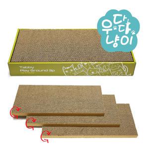 테비토퍼 플레이그라운드 알뜰형 평판 스크래쳐 3P