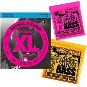 [미친가격]베이스기타 줄 모음/GHS부머스/다다리오EXL170/로토/어니볼/니켈 스텐 기타줄